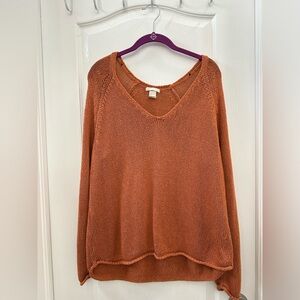 H n m casual sweater, size large